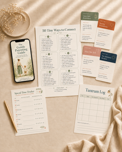 The Gentle Parenting Guide + Printable Toolkit